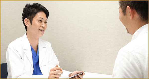 一生に一度の治療だからこそ。術後のイメージを分かりやすく、丁寧なカウンセリングを行います。